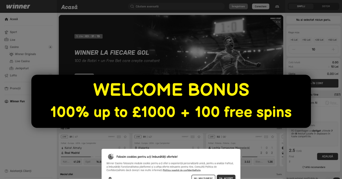 Winner Casino - Top Premium Online Slots & Bonuses | UK Official Site