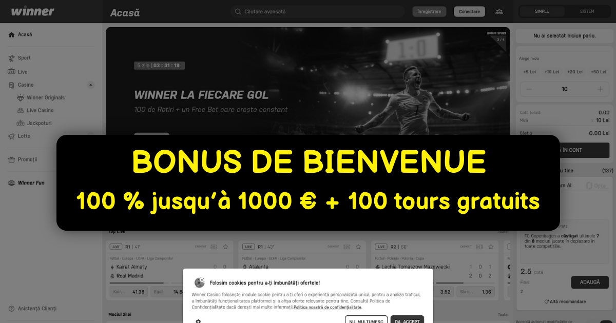 Winner Casino - Machines à Sous Premium | Site Officiel France